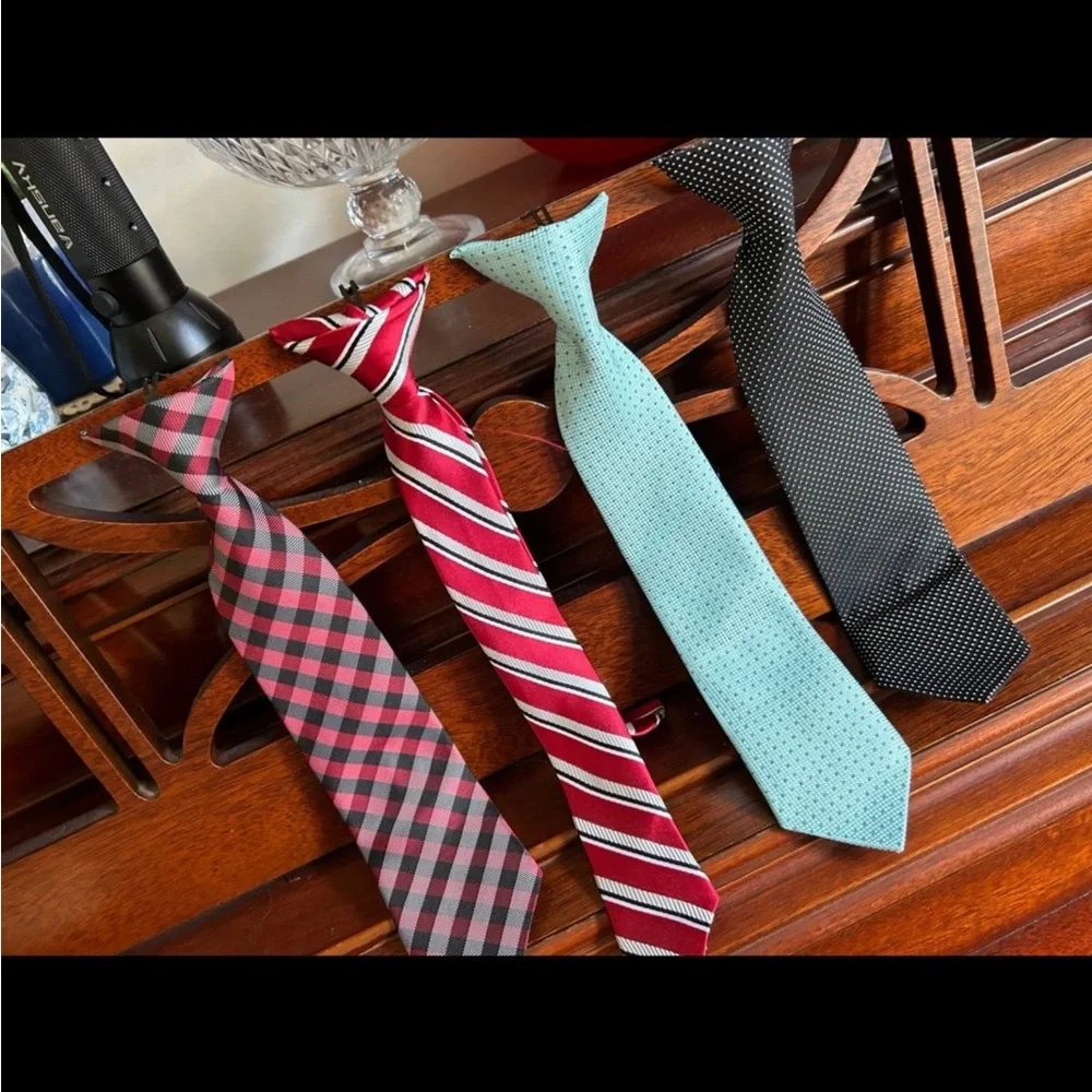 Red and Blue Tie Collection Accessories